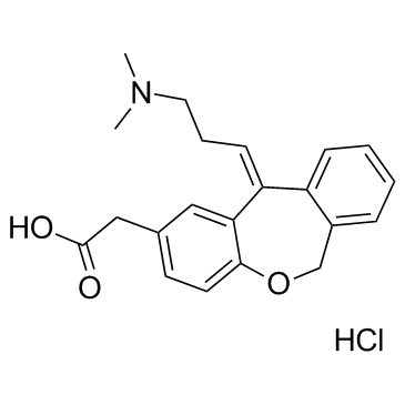 Olopatadine Hydrochloride structure