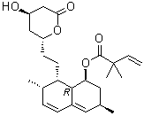 2''-Desethyl-2''-vinyl Simvastatin Structure