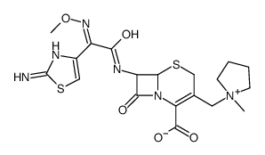Cefepime related compound-A (E-Cefepime) Structure