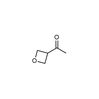 1-(氧杂环丁烷-3-基)乙-1-酮结构式