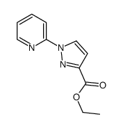 ethyl 1-pyridin-2-ylpyrazole-3-carboxylate Structure