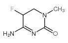 5-氟-1-甲基胞嘧啶结构式