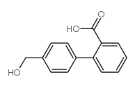 2-[4-(hydroxymethyl)phenyl]benzoic acid Structure