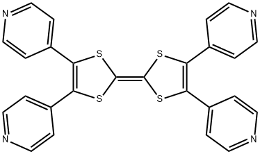 4,4'-[2-(4,5-di-4-pyridinyl-1,3-dithiol-2-ylidene)-1,3-dithiole-4,5-diyl]bis-Pyridine Structure