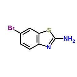 2-Amino-6-bromobenzothiazole structure