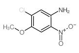 5-Chloro-4-methoxy-2-nitroaniline结构式