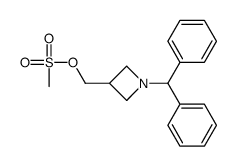 METHANESULFONIC ACID (1-BENZHYDRYLAZETIDIN-3-YL)METHYL ESTER structure