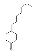 4-庚基环己基酮结构式