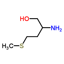 2-氨基-4-(甲基硫代)-1-丁醇结构式