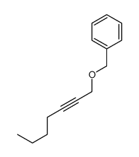 hept-2-ynoxymethylbenzene Structure