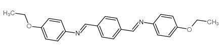 N,N'-二(对乙氧基苯基)-1,4-苯二甲亚胺结构式