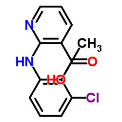氯尼辛结构式