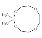 1,1-二甲基硅-11-冠-4结构式