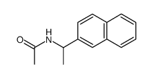 N-(1-NAPHTHALEN-2-YL-ETHYL)-ACETAMIDE Structure