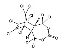 α-Endosulfan D4 Structure