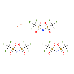 Iron tris(trifluoromethylsulfonyl)imide结构式