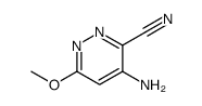 3-Pyridazinecarbonitrile,4-amino-6-methoxy-(8CI) picture