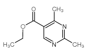 2,4-二甲基嘧啶-5-甲酸乙酯结构式