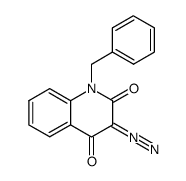 1-benzyl-3-diazoquinoline-2,4-dione Structure
