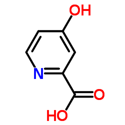 4-羟基吡啶-2-羧酸结构式