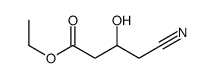 ethyl 4-cyano-3-hydroxybutanoate结构式