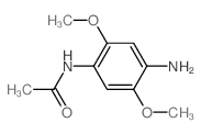 Acetamide, N-(4-amino-2,5-dimethoxyphenyl)- Structure