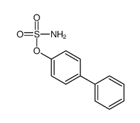 (4-phenylphenyl) sulfamate结构式