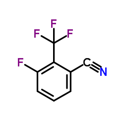 3-氟-2-(三氟甲基)苯甲氰结构式