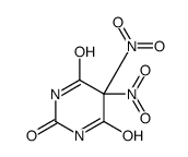5,5-dinitro-1,3-diazinane-2,4,6-trione结构式