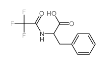 Phenylalanine,N-(2,2,2-trifluoroacetyl)-结构式