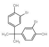 4,4’-(丙烷-2,2-二基)双(2-溴苯酚)结构式
