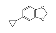 5-cyclopropyl-1,3-benzodioxole结构式