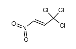 trans-1-nitro-3,3,3-trichloroprop-1-ene Structure