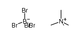 tetramethylammonium tetrabromoborate Structure