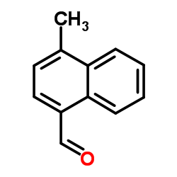 4-甲基-1-萘醛结构式