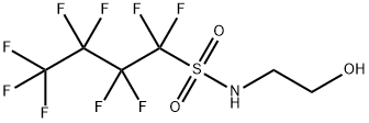 1,1,2,2,3,3,4,4,4-九氟丁烷-1-磺酸(2-羟基乙基)-酰胺图片