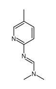 N,N-dimethyl-N'-(5-methylpyridin-2-yl)methanimidamide结构式