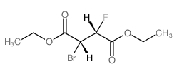 diethyl (2R,3R)-2-bromo-3-fluoro-butanedioate structure