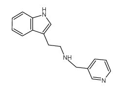 2-(1H-indol-3-yl)-N-(pyridin-3-ylmethyl)ethanamine Structure