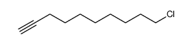10-chloro-dec-1-yne Structure