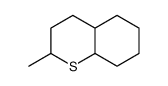 2-methyl-3,4,4a,5,6,7,8,8a-octahydro-2H-thiochromene Structure