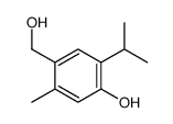 4-(hydroxymethyl)-5-methyl-2-propan-2-ylphenol Structure