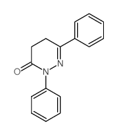 2,6-diphenyl-4,5-dihydropyridazin-3-one结构式