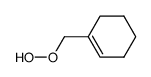 1-cyclohexenylmethyl hydroperoxide Structure