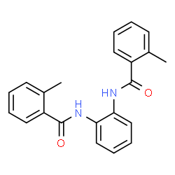N,N'-1,2-Phenylenebis(2-methylbenzamide) structure