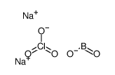 disodium,oxido(oxo)borane,chlorate Structure