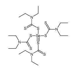 selenium tetrakis(diethyldithiocarbamate) Structure