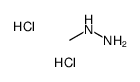 1-Methylhydrazine Dihydrochloride Structure