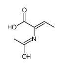 2-(Acetylamino)-2-butenoic acid结构式