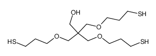 Tris-(β-mercaptopropyl)-pentaerythritol-aether结构式
